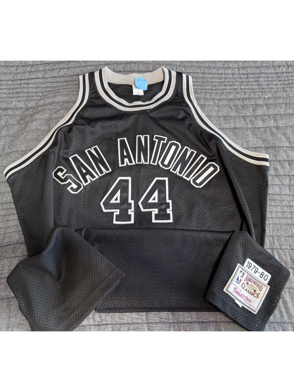 NFL Player Worn Authentic Mitchell & Ness Spurs Jersey + Extras sz 60